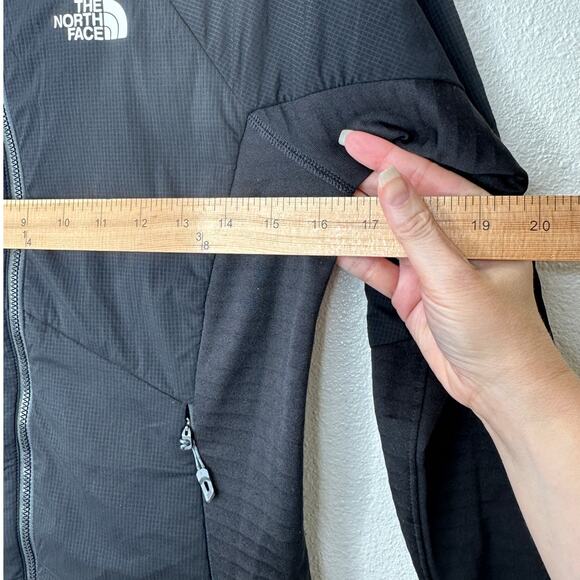 The North Face Black Long Sleeve Front Zip High Neck Hooded Jacket XS - Picture 8 of 9